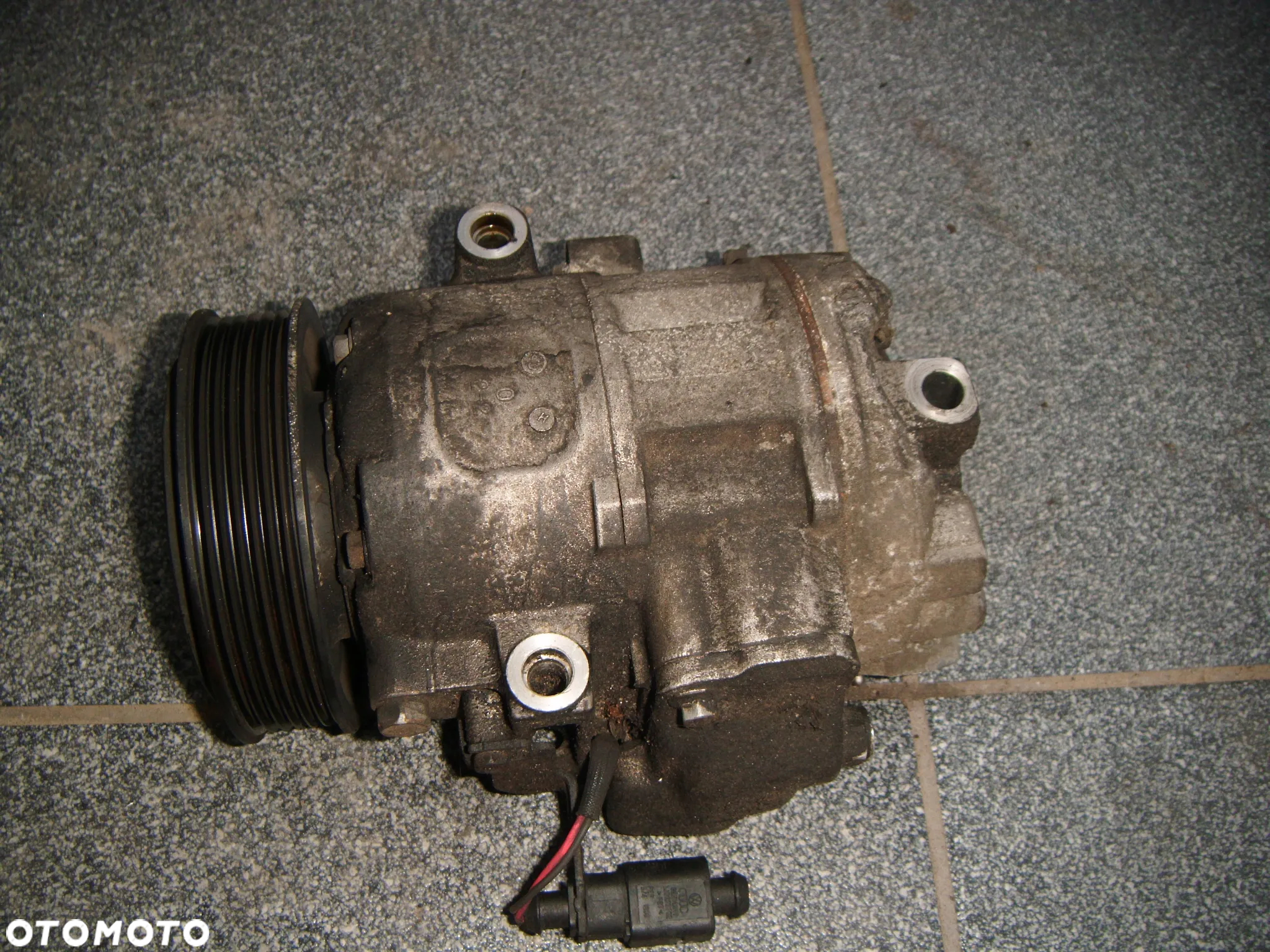vw polo 9n 1.2 kopresor- sprężarka klimatyzacji 6q0820803k - 3