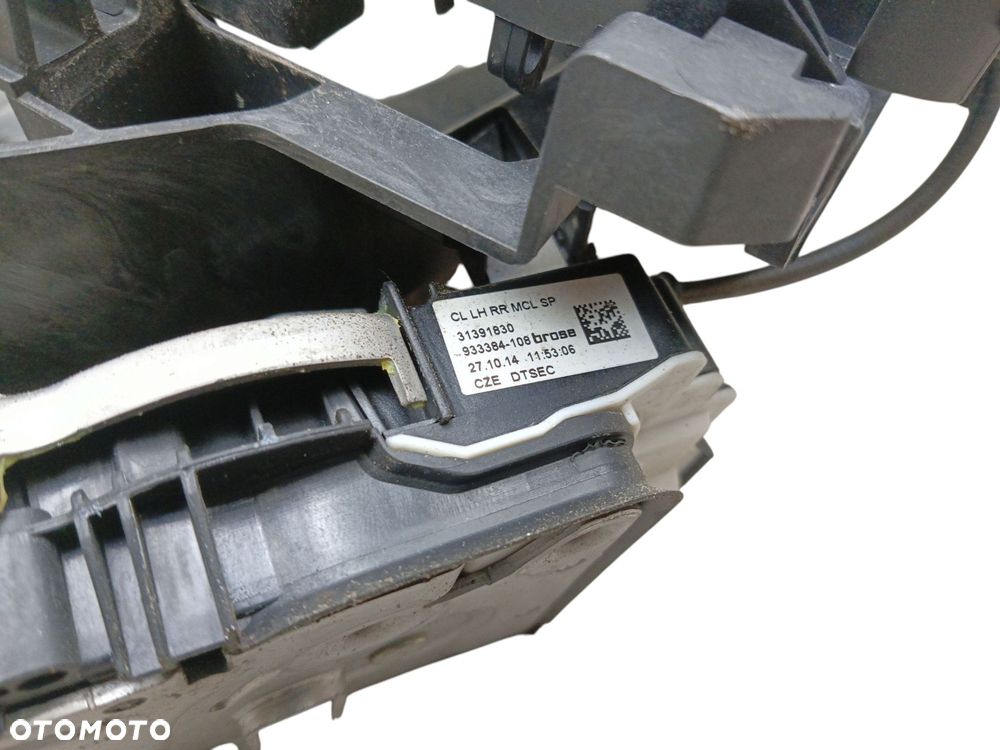 ZAMEK DRZWI LEWY TYŁ VOLVO V40 II (2012-2016) 31391830 6 PIN EUROPA - 3