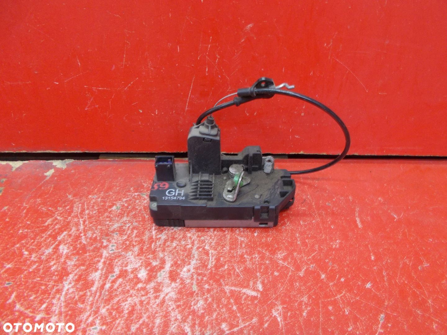 OPEL CORSA C MERIVA A 00-07 13154794 GH ZAMEK DRZWI PRAWY TYŁ TYLNY 3 PIN - 1