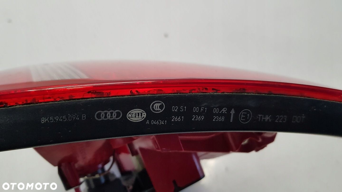 lampa tył Audi A4 B8 sedan LED - 8