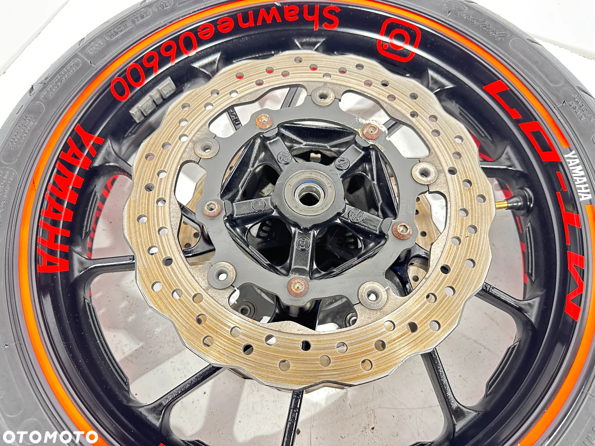 Felga koło przód  ABS Yamaha MT 07  MT07 700  13-17R - 8