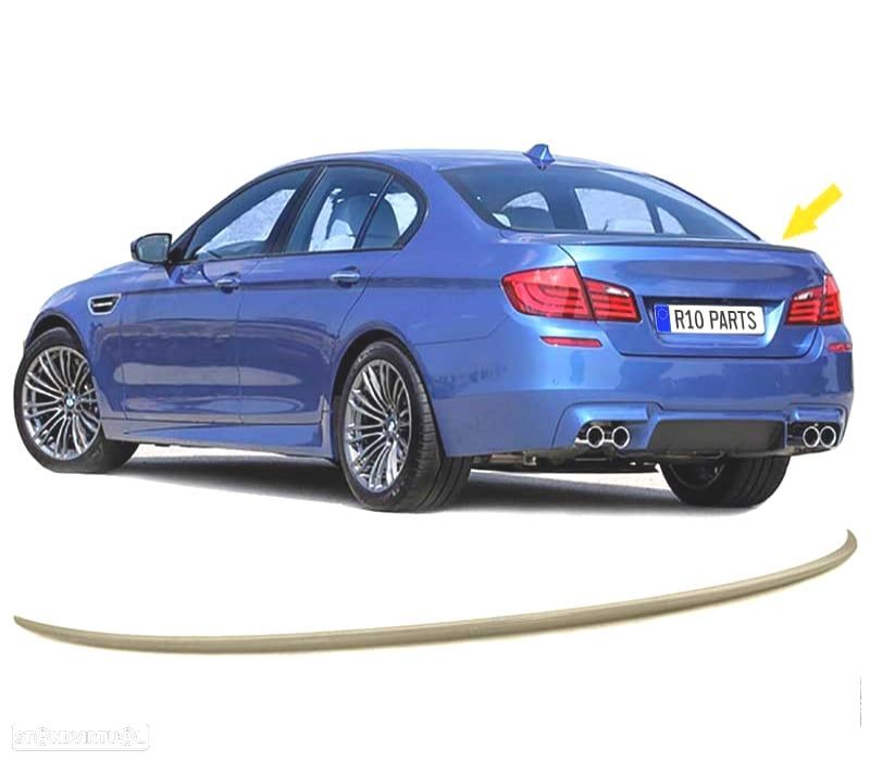AILERON SPOILER TRASEIRO BMW F10 10-17 LOOK M ABS - 2
