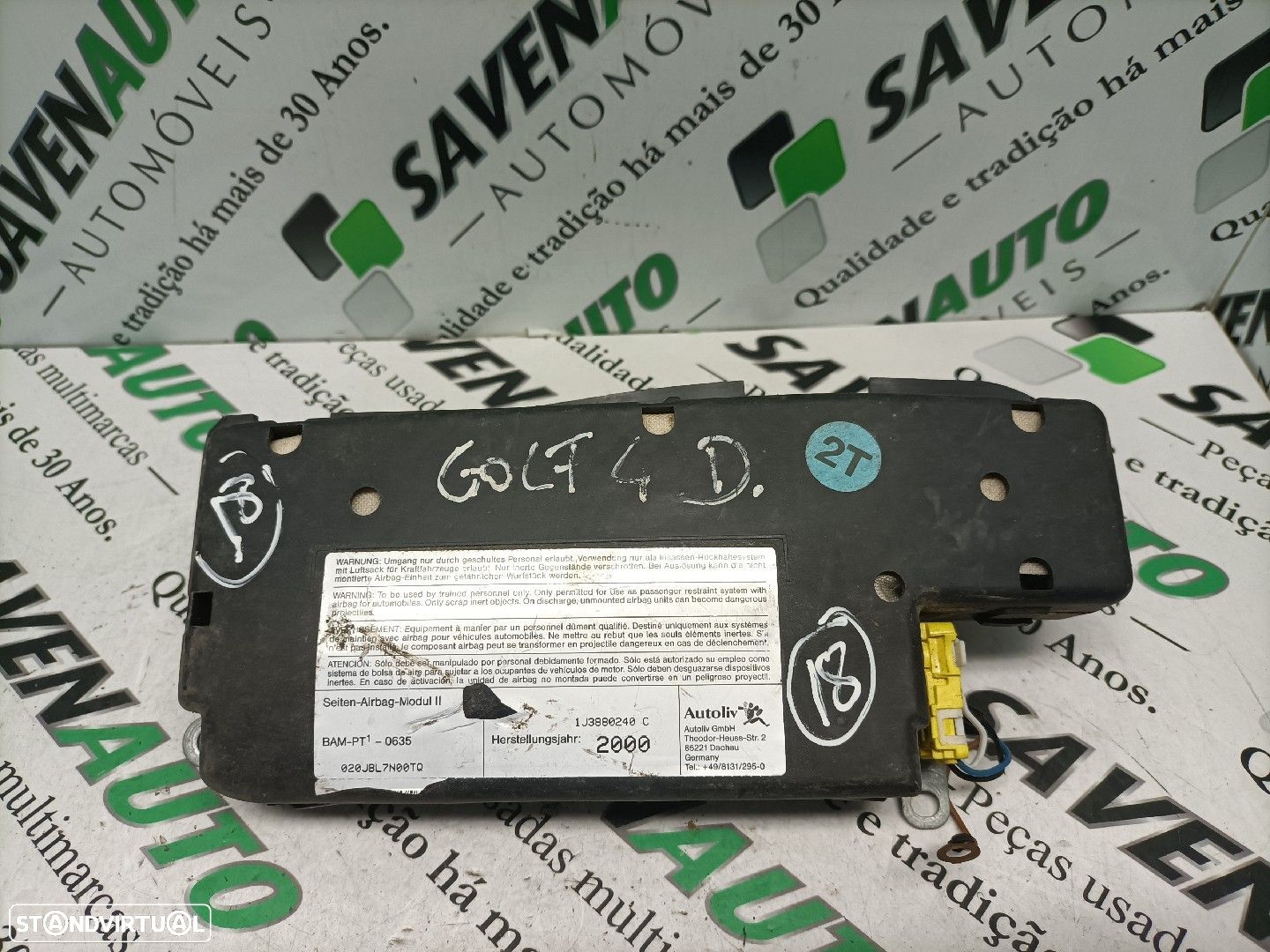 Airbag Banco  Volkswagen Golf Iv (1J1) - 1
