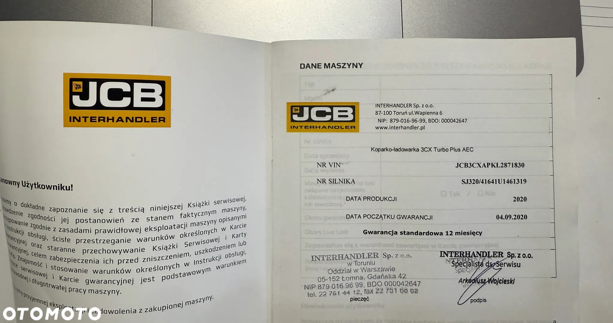 JCB JCB 3cx Powershift Salon Polska - 7