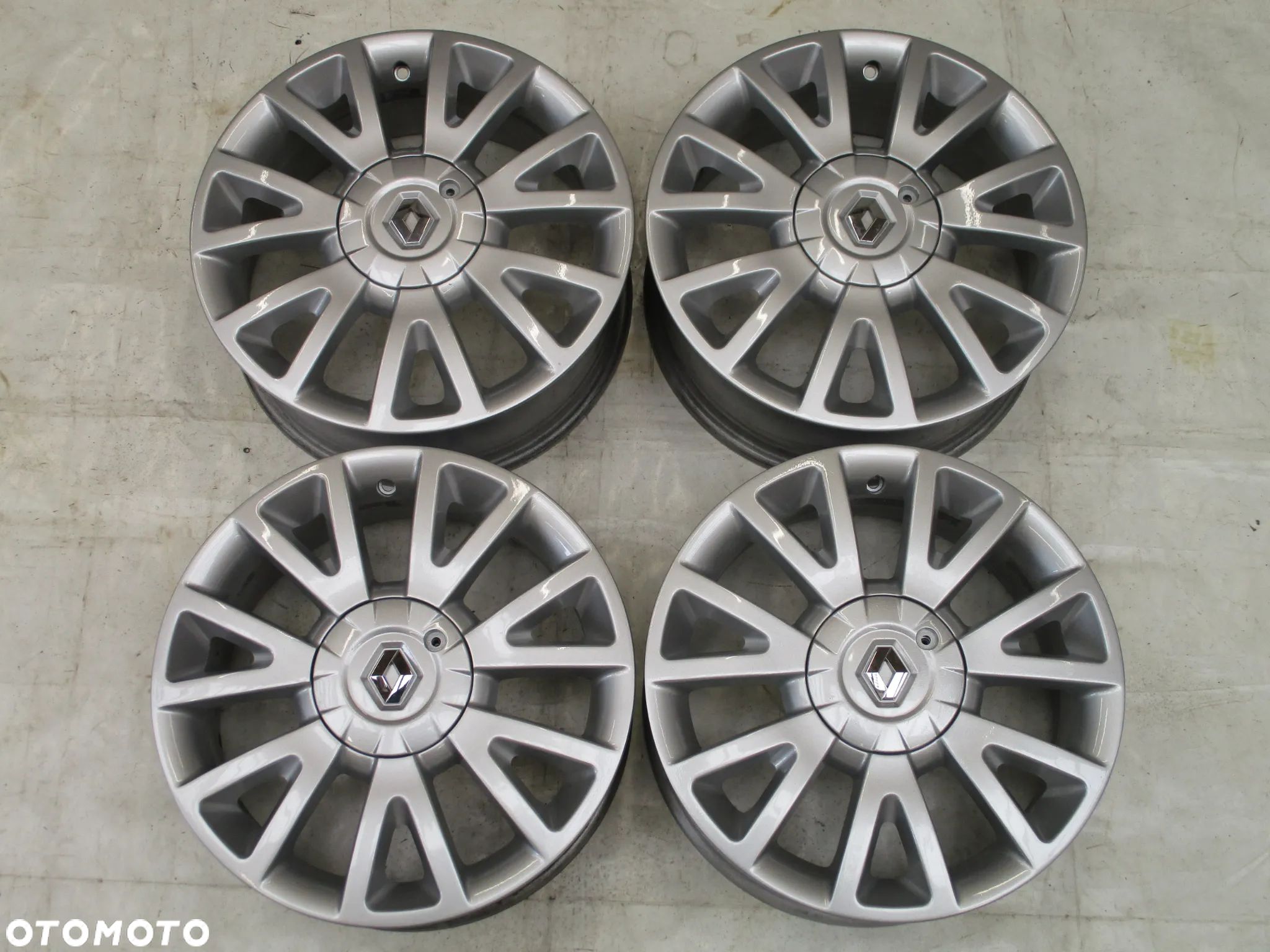 FELGI ALUMINIOWE 16 RENAULT CLIO III CLIO IV CAPTUR I MODUS ET43 - 1