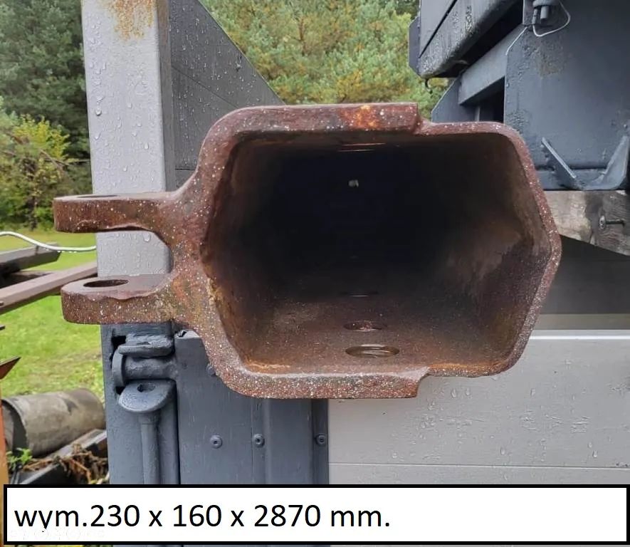 HDS  Przedłuzka wysuw Ramie Kiper Wywrot HDS PALFINGER HIAB IVECO DAILY RENAULT MAN - 17