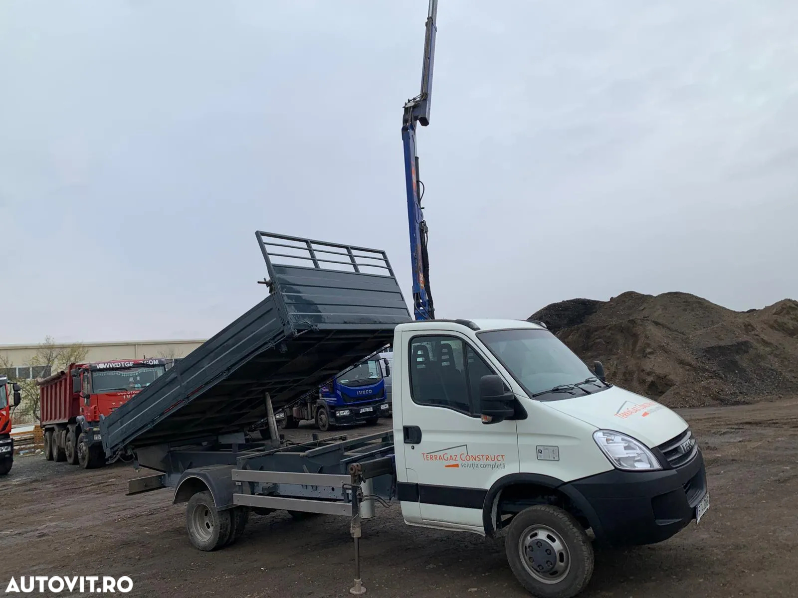 Iveco DAILY 50C15 CU MACARA SI BASCULABIL 3PARTI - 5