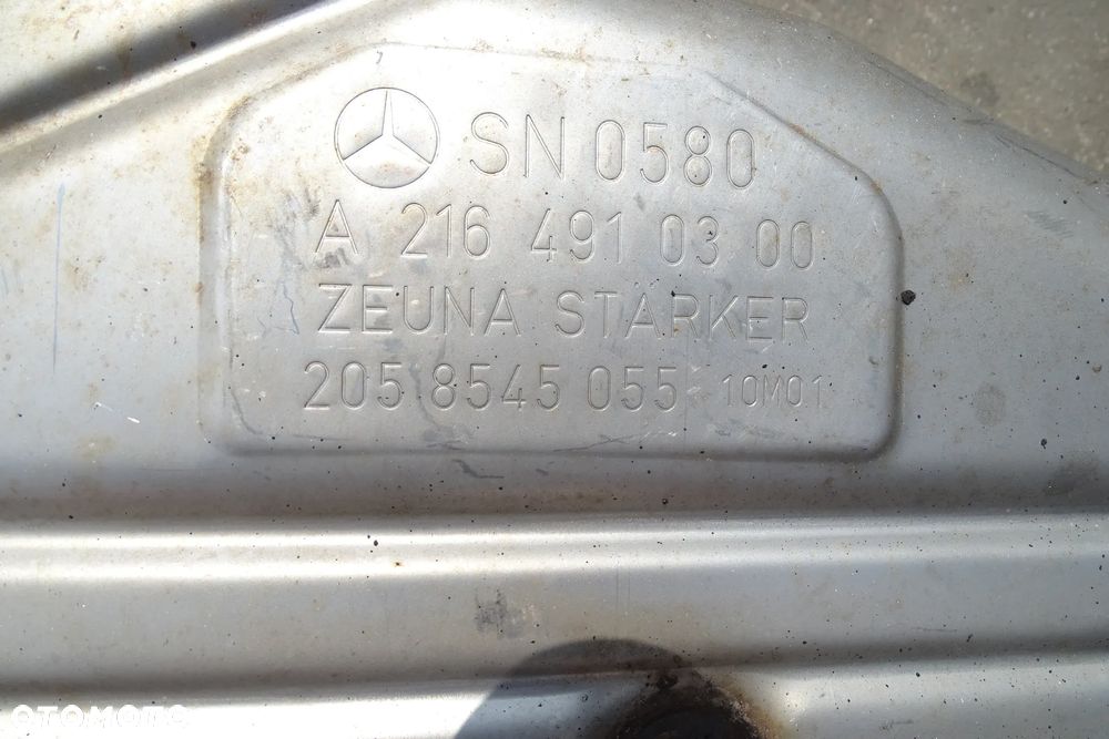TŁUMIK KONCOWY PRAWY LEWY MERCEDES CL CL 5.5 W216 A2164910300 A2164910400 - 5