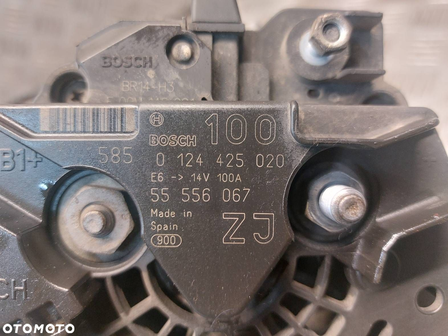 ALTERNATOR OPEL ASTRA H 1.6 16V 55556067 - 4