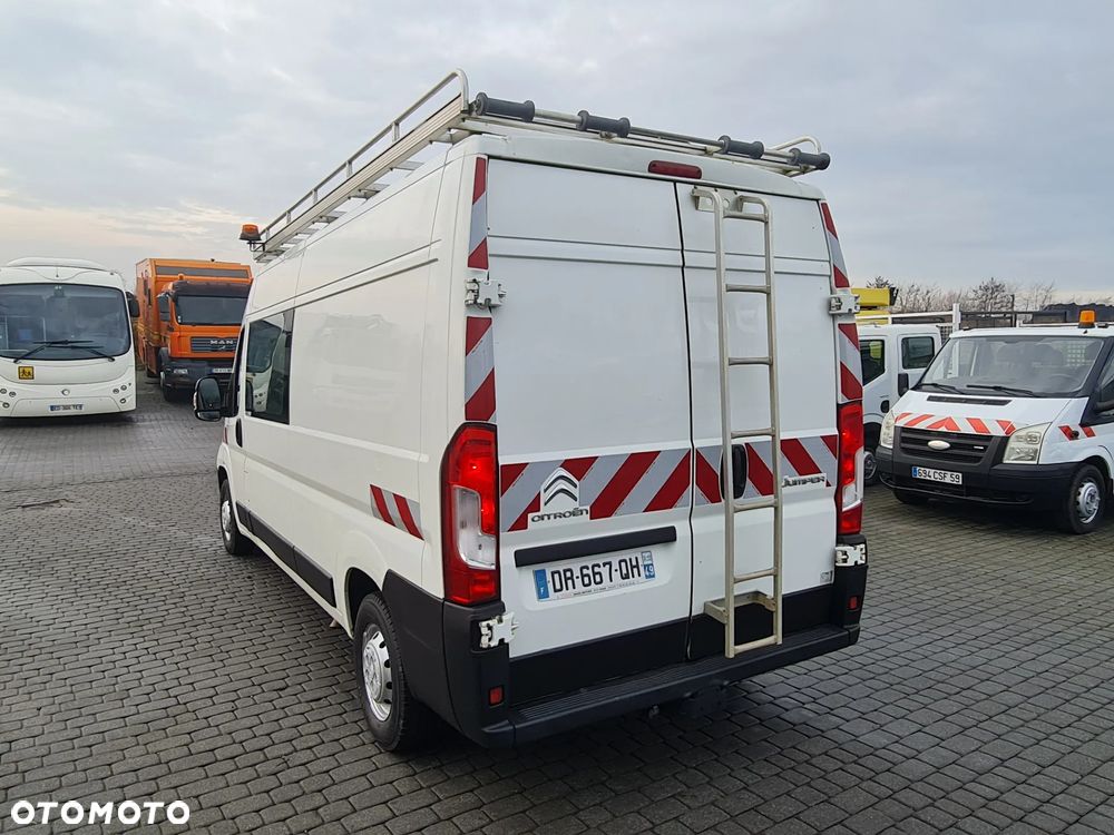 Citroën Jumper 2015r. Brygadówka 7 Osobowy L3H2 Klima Bagażnik Dachowy - 11