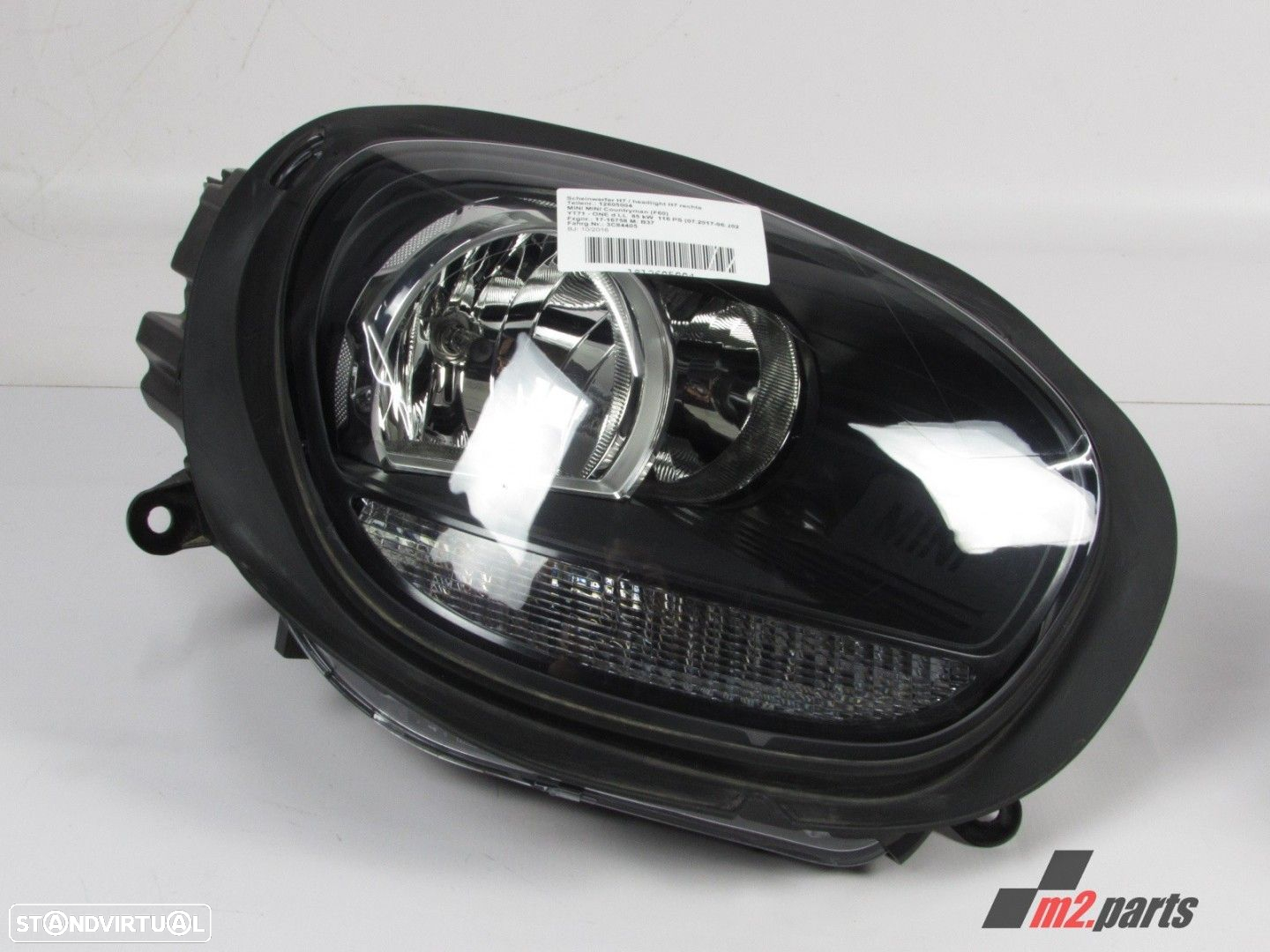 Conjunto faróis  Seminovo/ Original MINI MINI COUNTRYMAN (F60) 63117390147 - 2