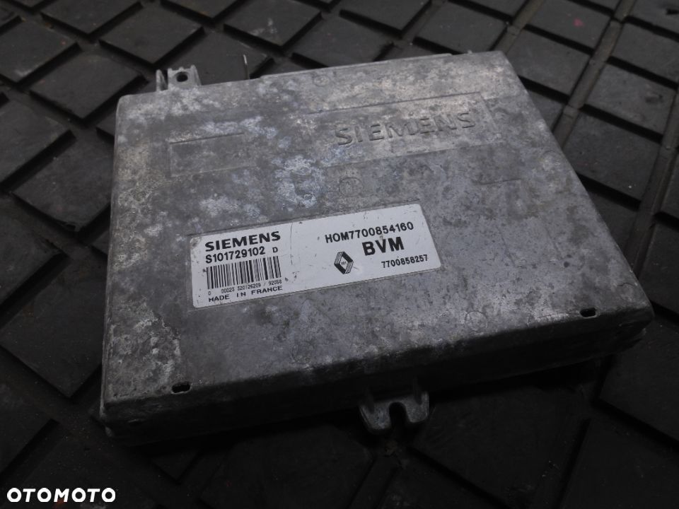 KOMPUTER RENAULT S101729102C 7700854160 POSIADAM DWIE SZTUKI - 1