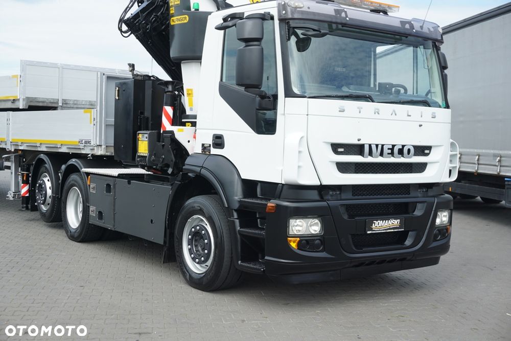 Iveco STRALIS / 260E36 / 6 X 2 / HDS PALFINGER PK 42 002 SH-E / WYSIĘG 17 M - 37