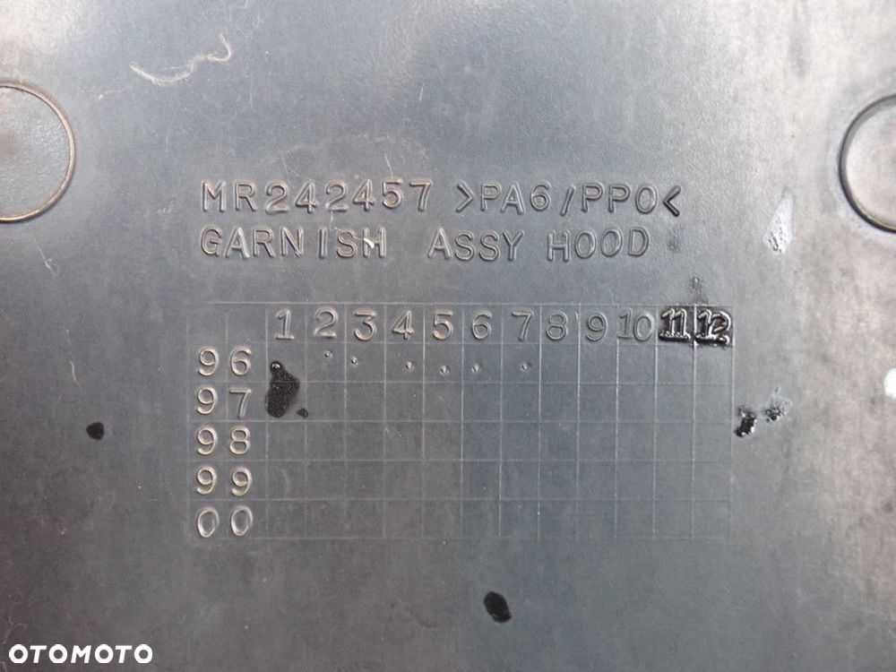 MITSUBISHI CHALLENGER PAJERO SPORT I K9 98- MASKA POKRYWA SILNIKA WLOT - 14