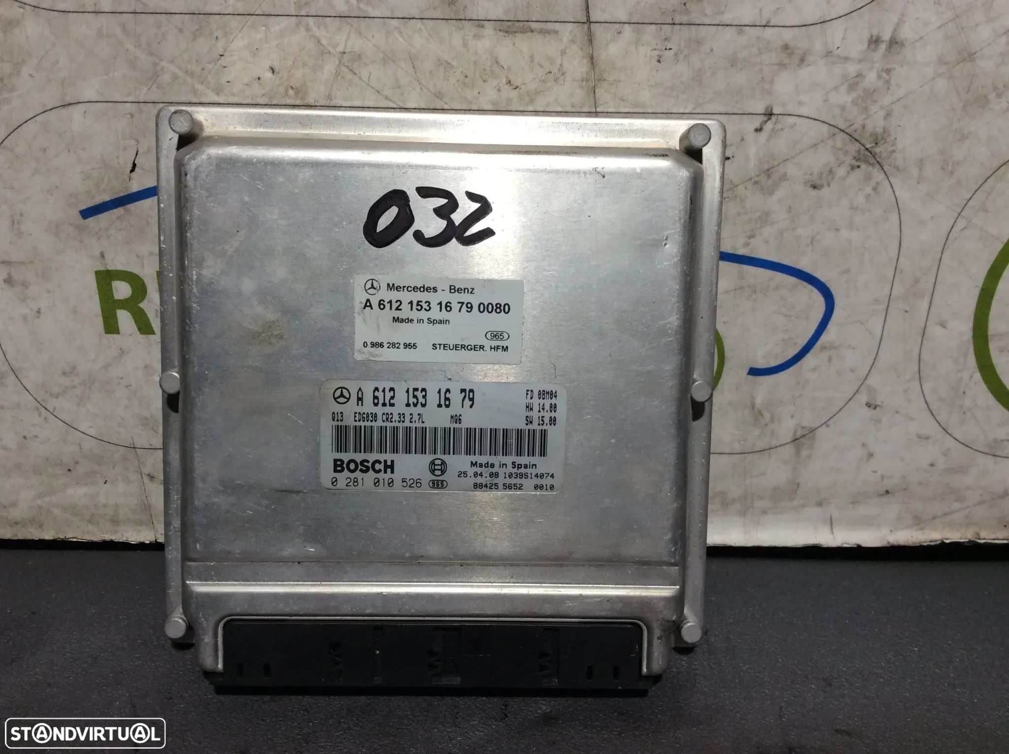 Centralina do motor Mercedes Sprinter 2000 - 1
