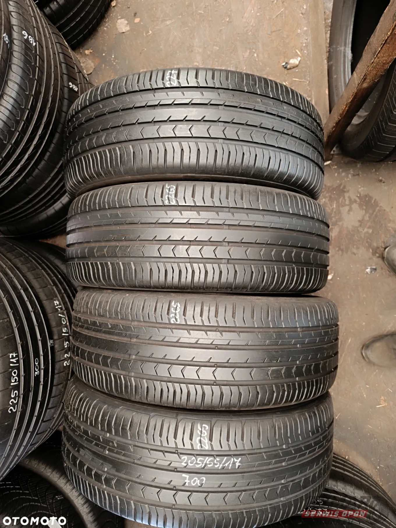 ŚLĄSK OPONY 4 X LATO 205/55R17 CONTINENTAL CONTIPREMIUM CONTACT 5  KOMPLET - 9