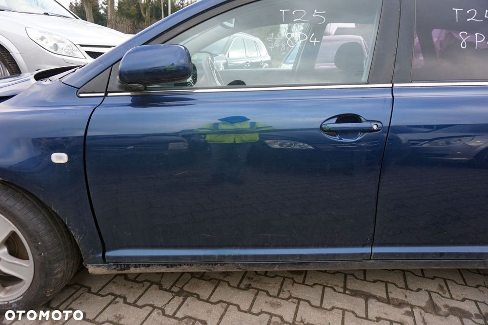 DRZWI PRZEDNIE LEWE AVENSIS II T25 KOMBI 8P4  GRANATOWY TOYOTA 2003-2006 - 3