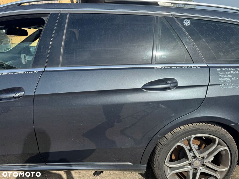 MERCEDES BENZ S212 W212 LIFT DRZWI LEWE TYLNE LEWY TYŁ 755 - 2