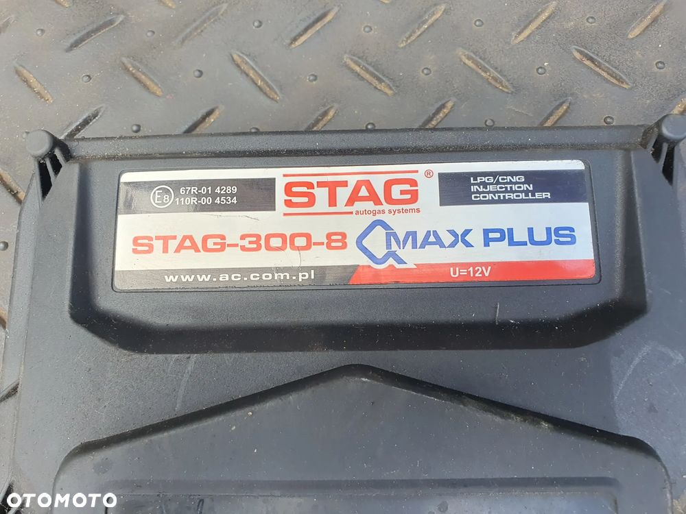 KOMPUTER STEROWNIK GAZU LPG 67R-014289 110R-004534 STAG-300-8 QMAX PLUS 8-CYL - 1