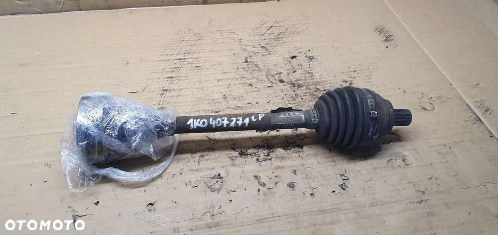 Półoś lewy przód przednia lewa Seat Leon II 1.6 TDI 1K0407271CP - 6