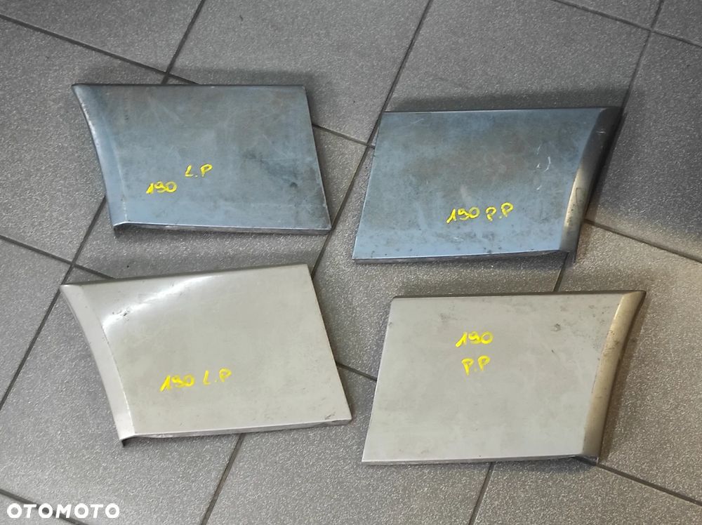 MERCEDES W201 190 LISTWA BŁOTNIKA PRZEDNIEGO LEWA PRAWA WYSYŁKA !!! - 1