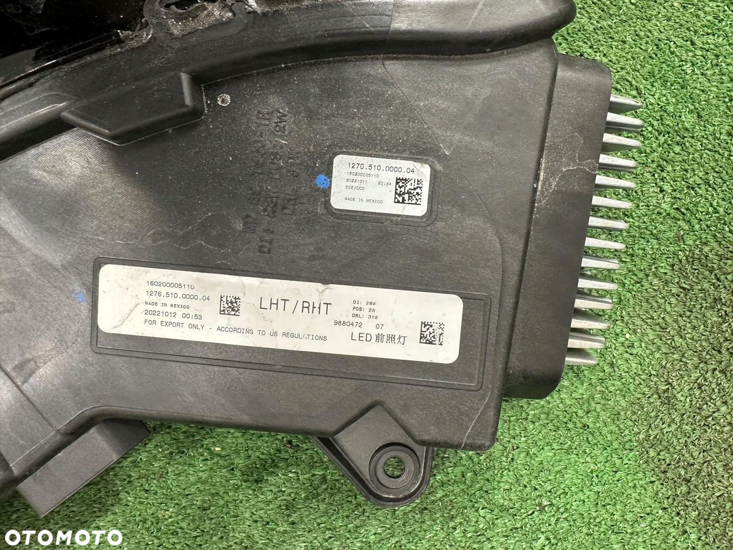 BMW XM G09 PRZÓD MASKA ZDERZAK LAMPY BŁOTNIK PAS PRZEDNI A96 45E - 13
