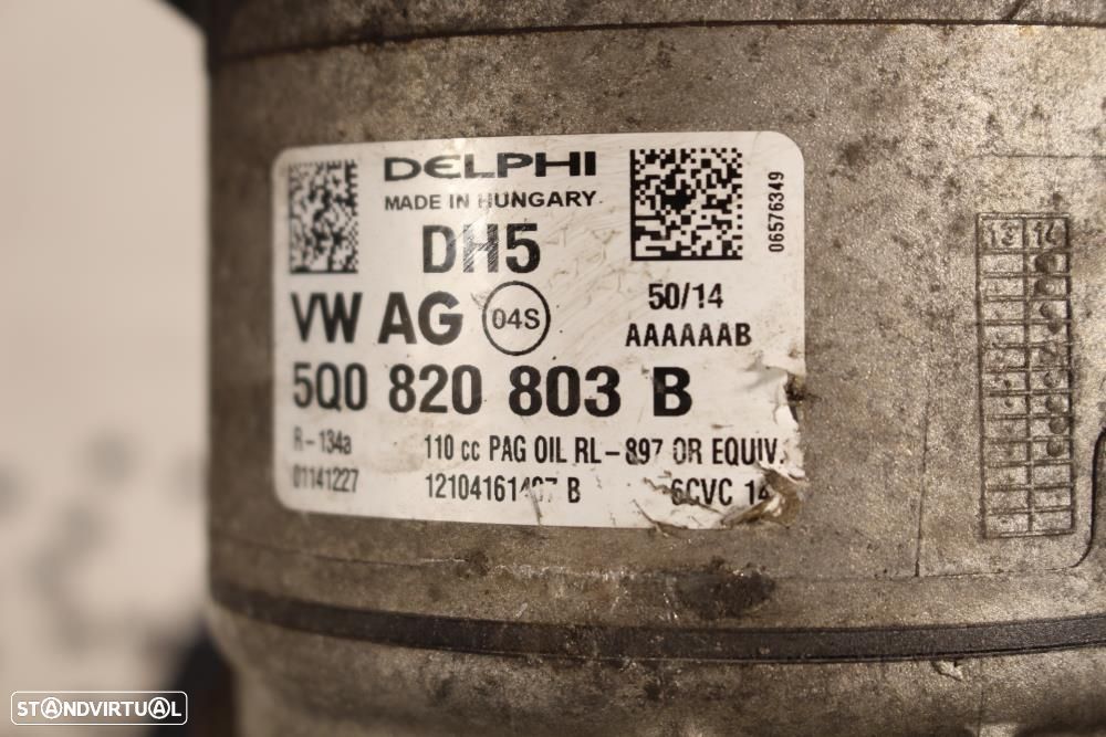 Compressor Do Ac / Ar Condicionado Seat Leon (5F1)  5Q0820803b - 7