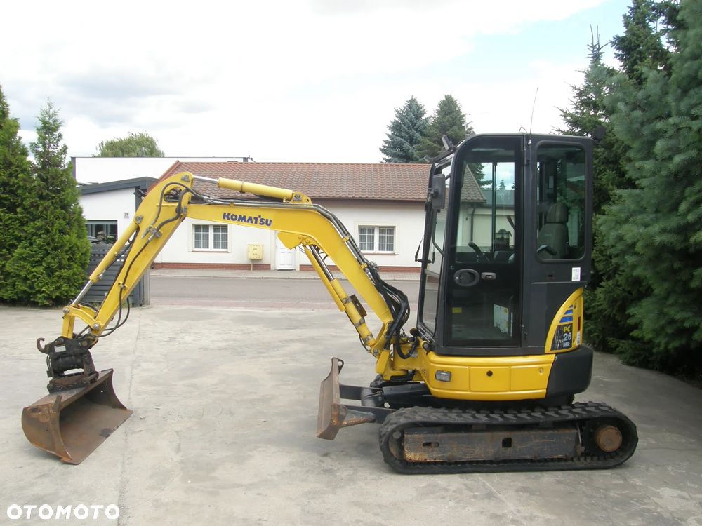 Komatsu PC26MR-3 2018rok szybkozłącze uchylne hydrauliczne sprowadzona - 12