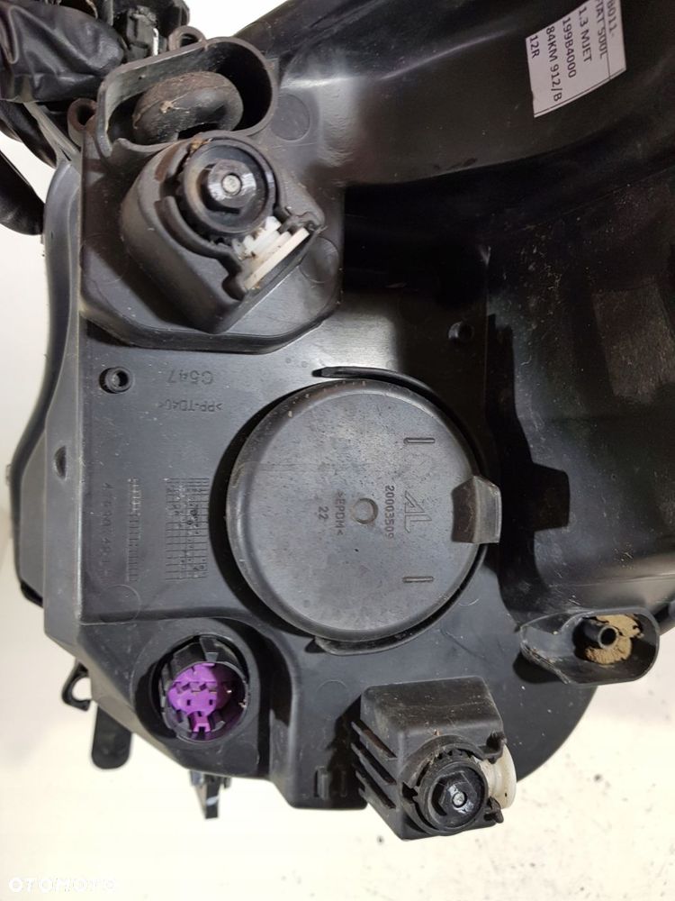 lampa lewa lewy przód 47530748 fiat 500l eu - 10