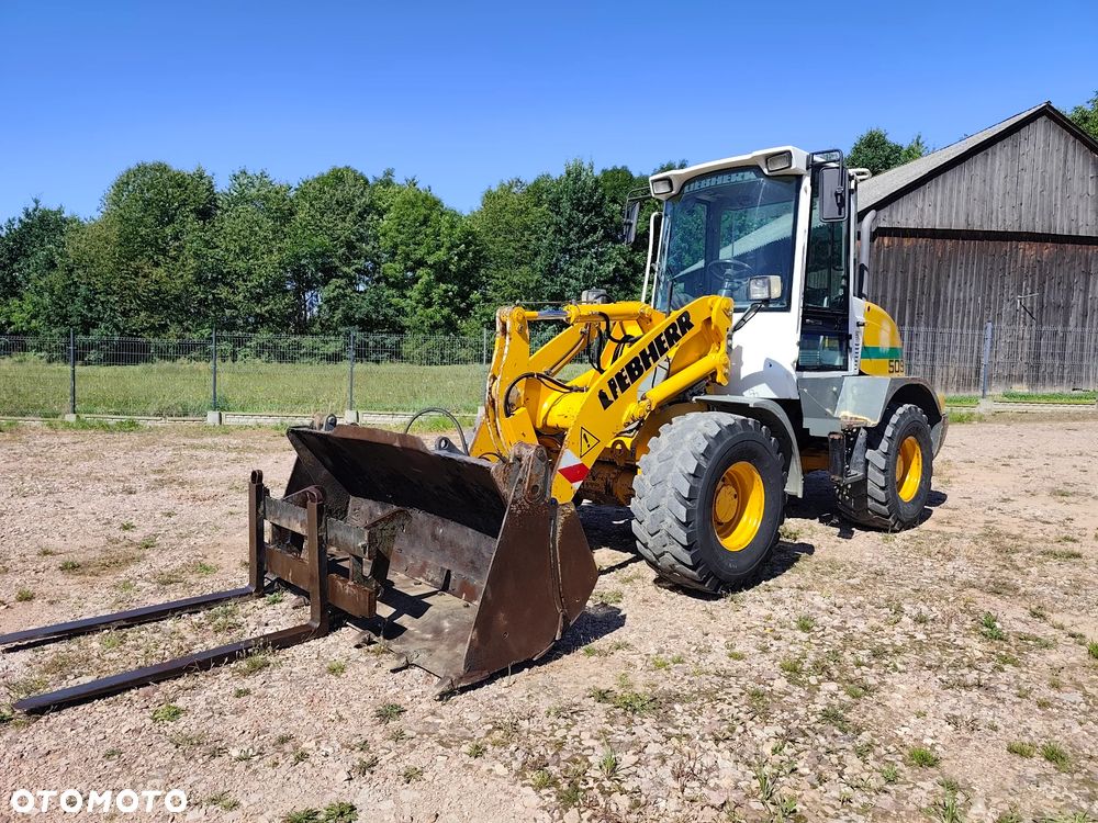 Liebherr L509/Stereo/Łyżka Szczęka+Paleciak/Oryginał/2008Rok/ - 1
