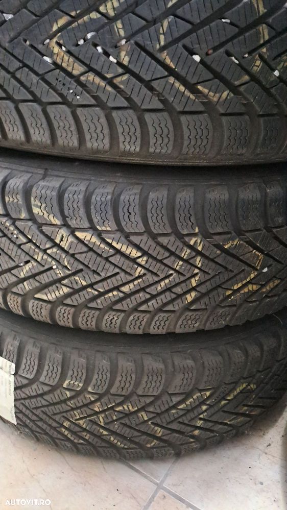 Anvelope iarna 185 65 r15 PIRELLI + jante tabla KIA / HYUNDAI - 4