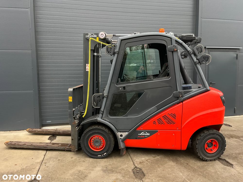 Linde H20D/600 DIESEL Triplex widły teleskopowe Klima Pozycjoner - 14