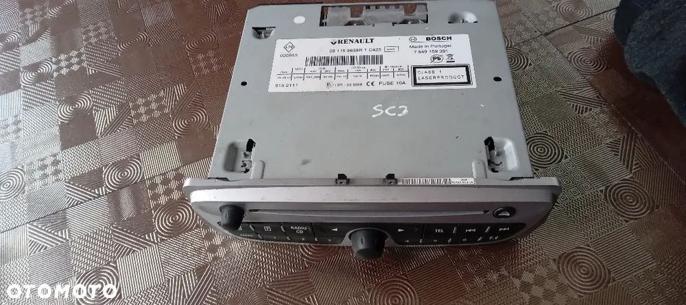 Megane III Scenic 3 radio 281159638R - 1