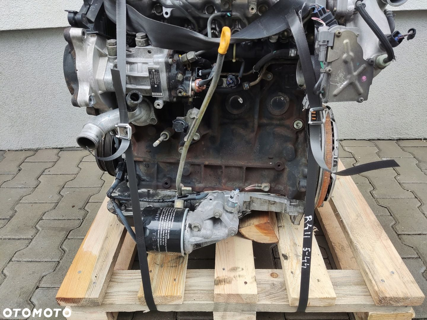 SILNIK KOMPLETNY WTRYSKIWACZE TURBOSPRĘŻARKA TOYOTA RAV4 II 1CD 2001-2005 - 3