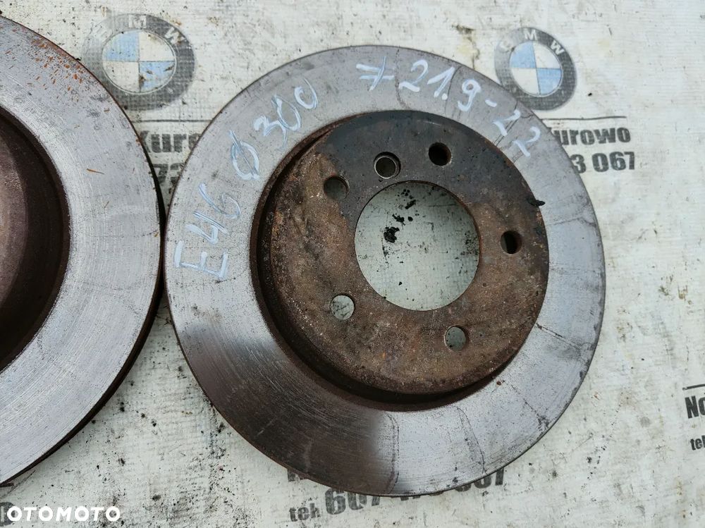 BMW E46 Tarcza hamulcowa przód przednia - 3