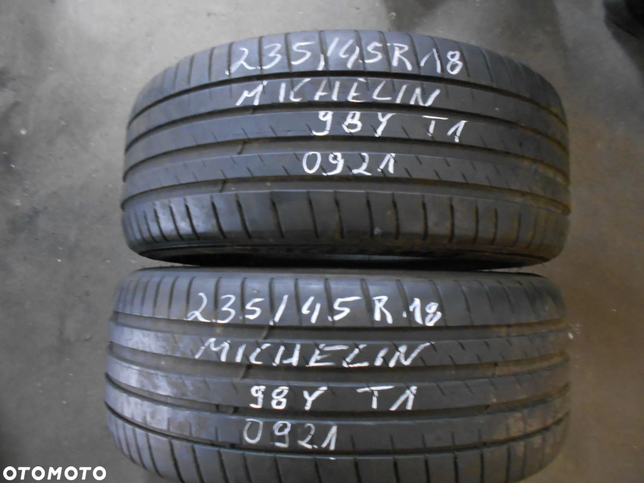 OPONY 235/45R18 MICHELIN PILOT SPORT 4 T1 DOT 0921 6.6MM - 1