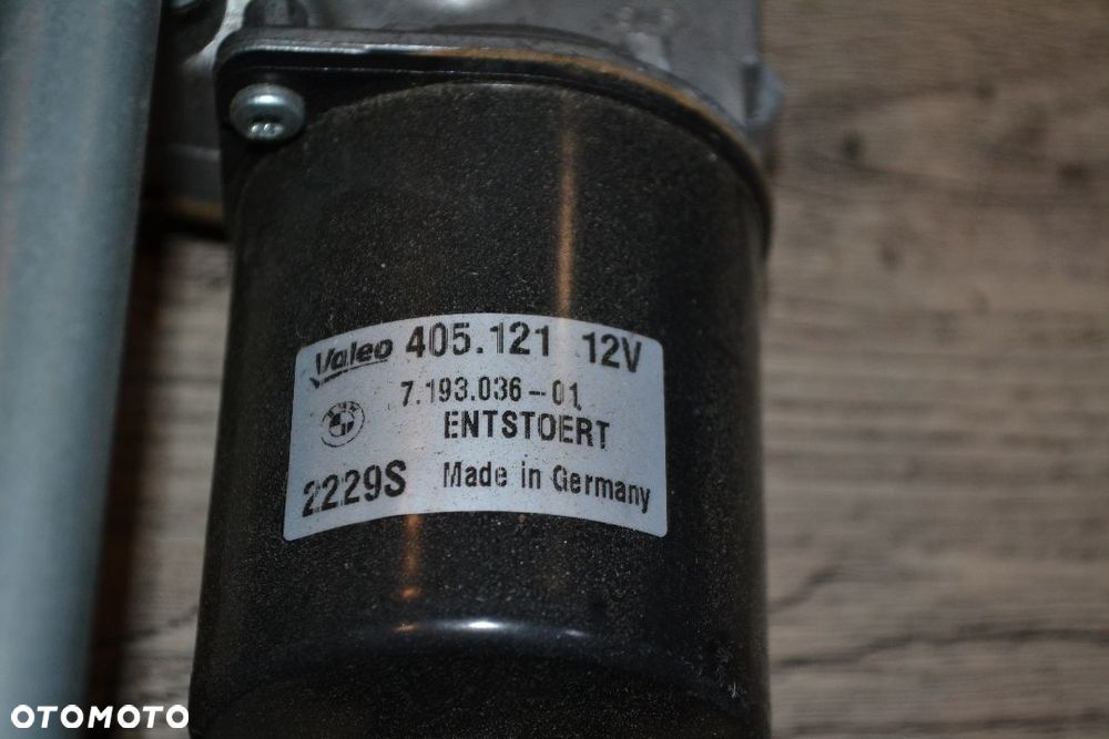 BMW 1 E81 E87 MECHANIZM WYCIERACZEK PRZÓD PRZEDNI KPL EUROPA 7193036 - 3