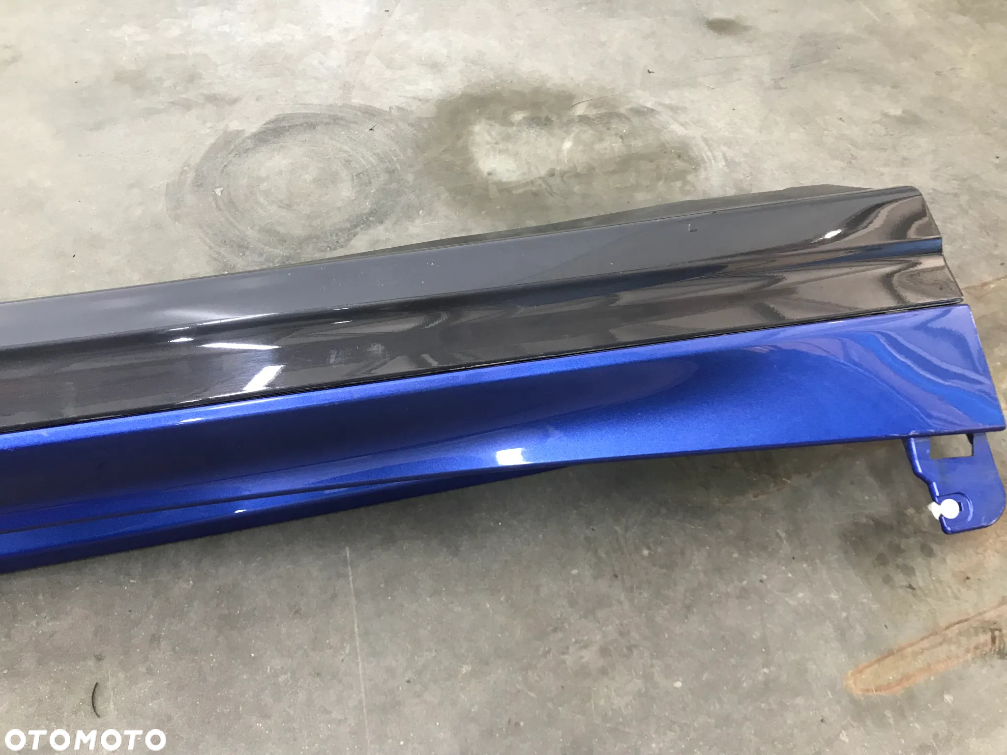 Nakładka progu BMW x6 G06 m-pakiet 19- prawa listwa progowa + ślizg KOMPLET 868012 868011 - 6