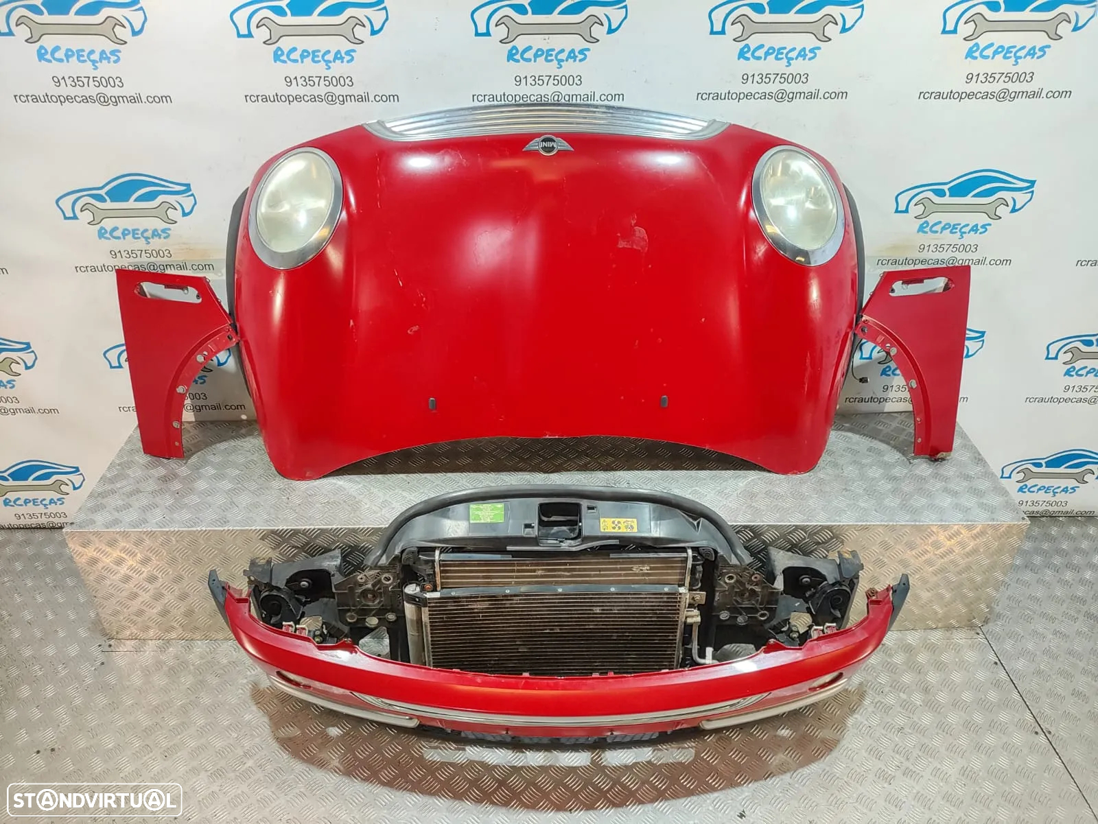 Frente Completa Mini Cooper R50 R53 R52 Cabrio - 13