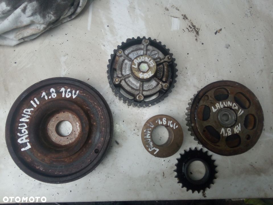 renault LAGUNA II 1,8 16V koło pasowe rozrządu zmiennych faz - 2
