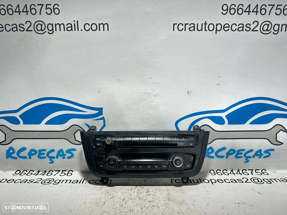 .Display Sofagem Comando Radio Climatronic BMW Serie 3 F30 Sedan Carro F31 Touring Carrinha F80 M3 Serie 4 F32 Coupe F33 Cabrio F36 Grand Coupe 9226784 - 1