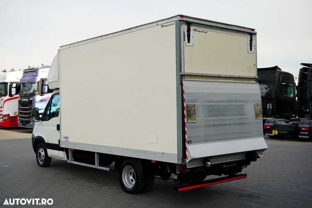Iveco DAILY 35-150 / CONTAINER 4.3 m / 750 KG RIDICARE / DUBLU / IMPORTAT - 6