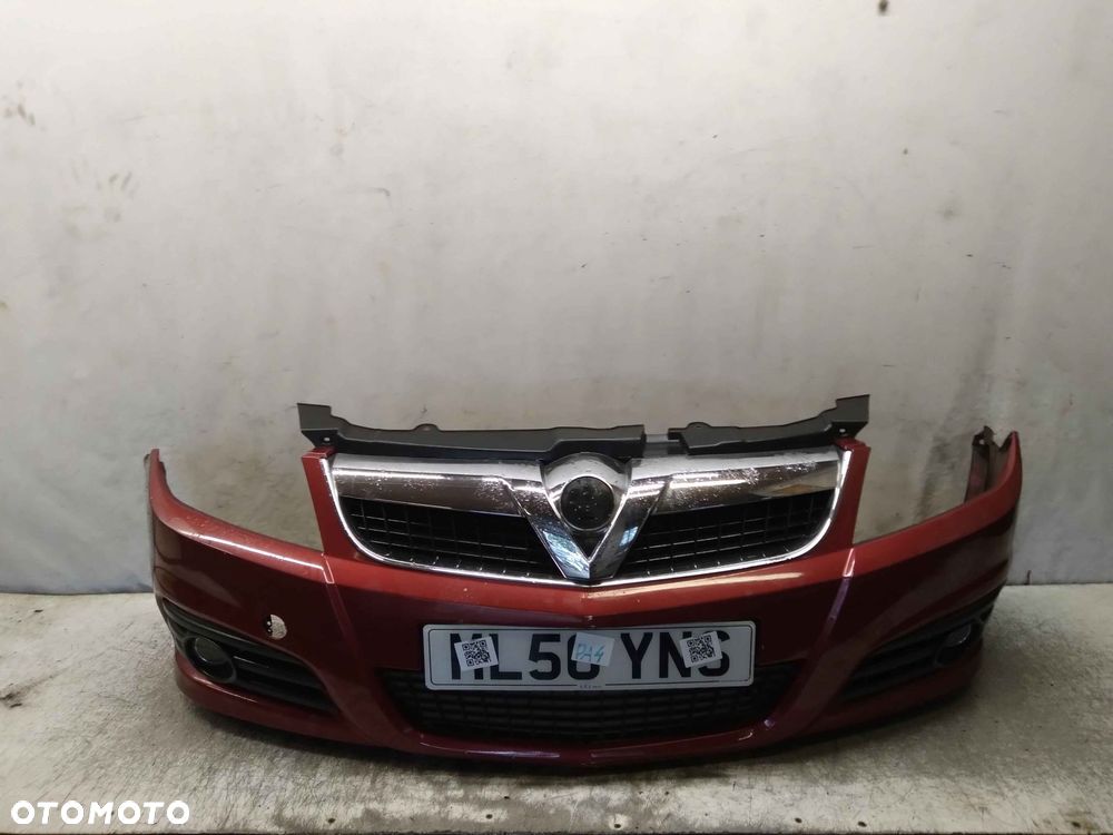 @ ZDERZAK PRZÓD PRZEDNI OPEL VECTRA C Z50C BORDO BORDOWY LIFT FL - 1