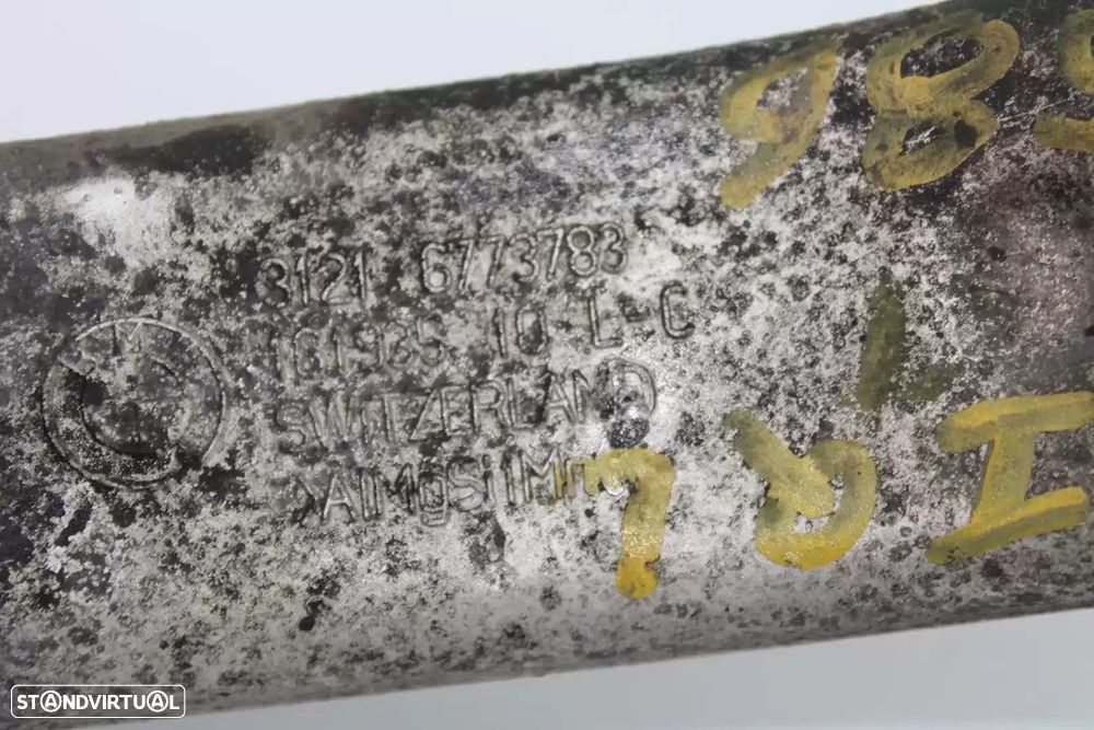 MANGA DE EIXO FRONTAL ESQUERDA BMW X5 2009 -31216773783 - 2