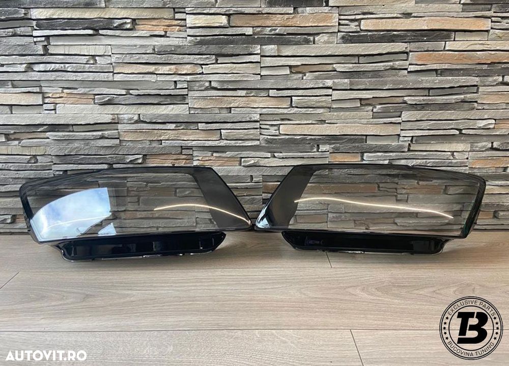 Sticle Faruri compatibile cu Audi Q5 8R Facelift - LICHIDARE STOC - 4