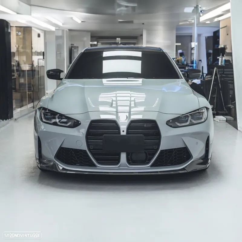 Spoiler Bmw G80 M3 G82 G83 M4 2021 a 2024 Carbono Real - 9