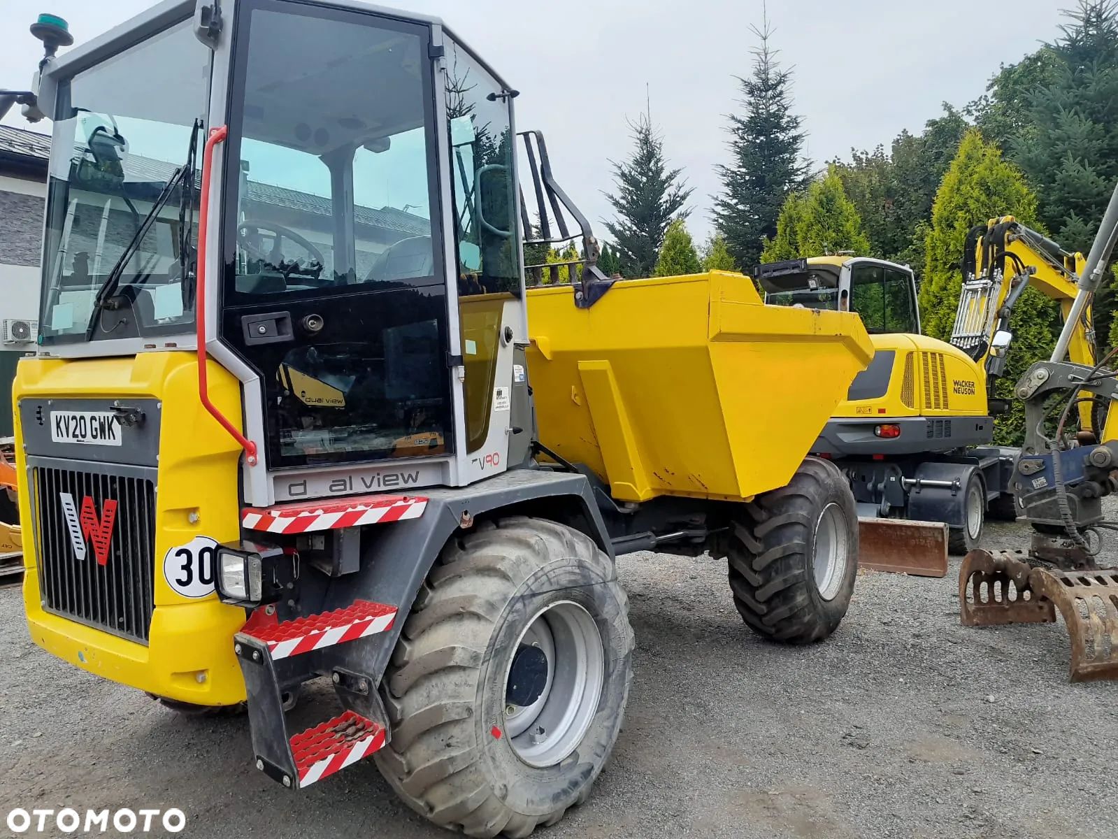 Wacker Neuson DV90, DV100 DUALL VIEW, 1887mtg, centralne smarowanie - 1