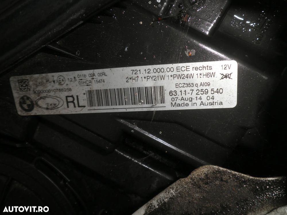 Far STANGA/ dreapta BMW Seria 3 F30 7259539,  7259540 - 2