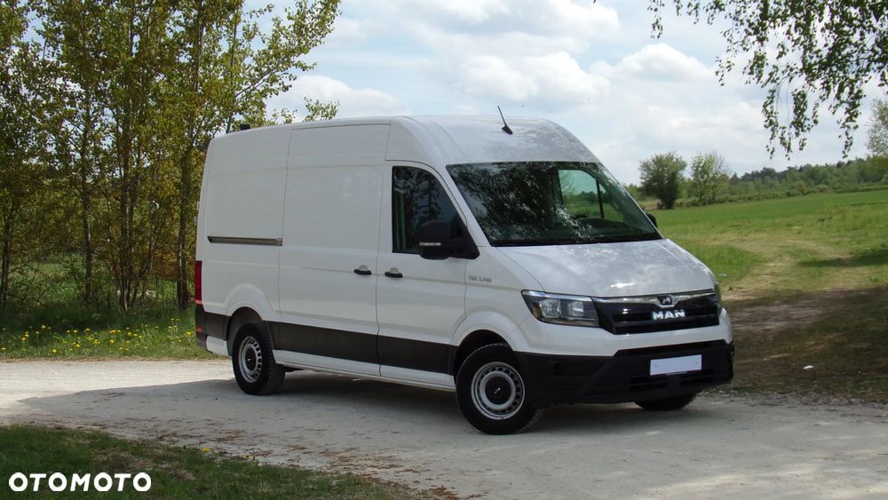 MAN TGE 3.140 2.0TDI 140KM * KLIMA * NAVI * SERWIS ! ZADBANY ! - 2