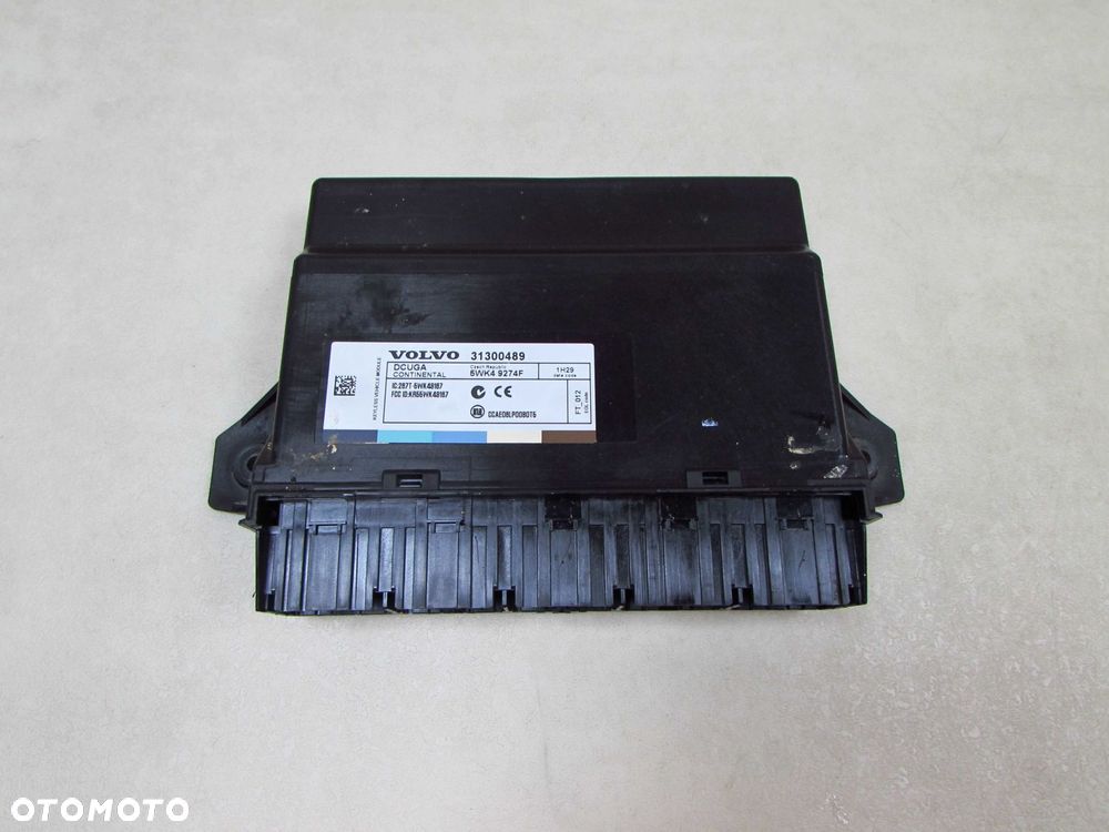 VOLVO S40 V50 C30 C70 II LIFT 06-13  MODUL STEROWNIK KEYLESS ZAMKA 31300489 5WK49274F - 1